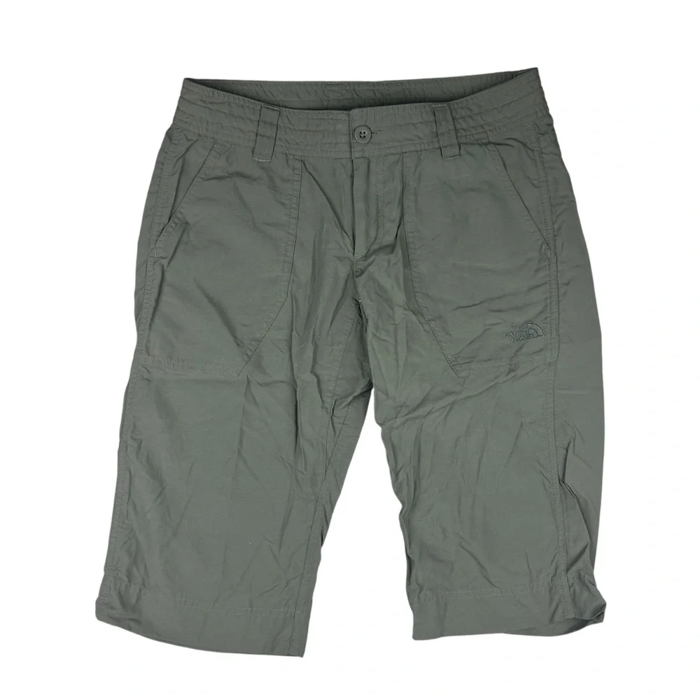 The North Face Shorts Women’s Size 6 Bermuda Nylon Brown Hiking Outdoor - Picture 1 of 14